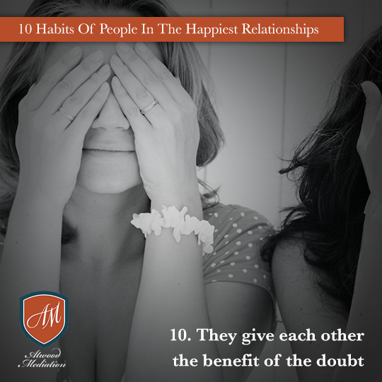 10 Habits Of People in the Happiest Relationships - Habit 10